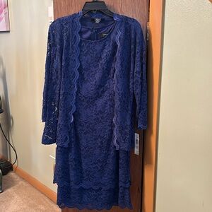 Two piece R & M Richard dress with jacket.